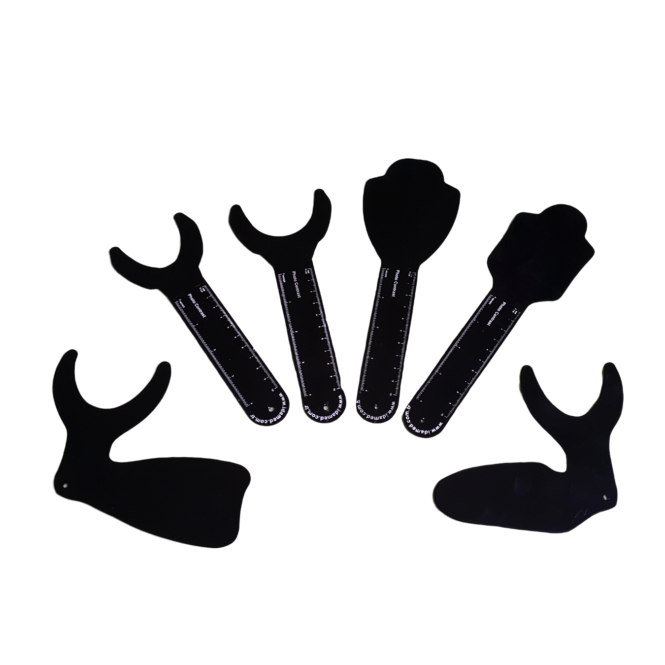 Dental Photo Contrast Black Background Board