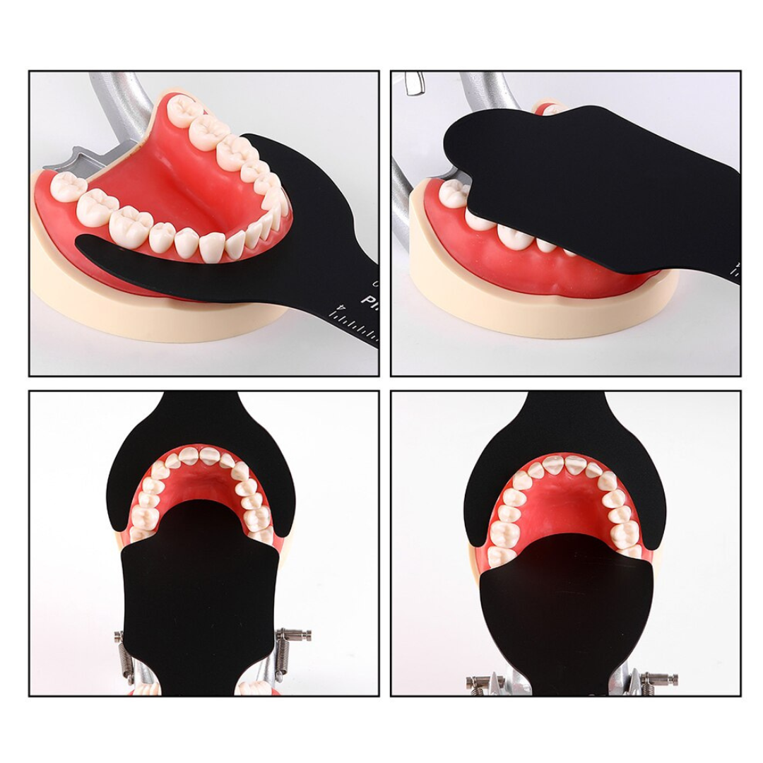 Dental Photo Contrast Black Background Board