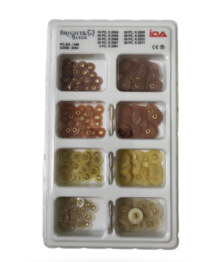 Bright & Sleek Composite Finishing and Polishing Disc Set
