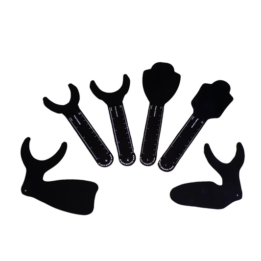 Dental Photo Contrast Black Background Board