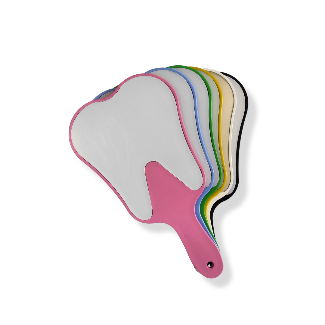 İda Dental Tooth-Shaped Patient Hand Mirror